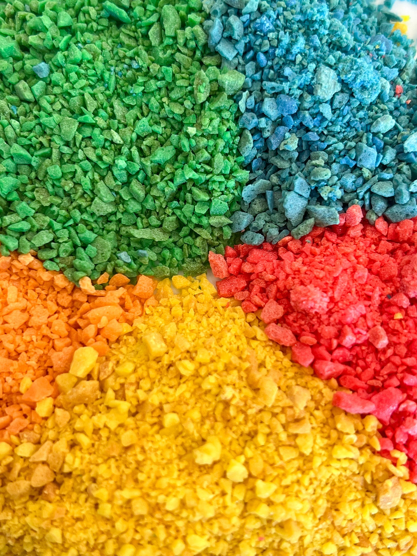 NEW Bundle of 5 Colored Carbonated Crystals