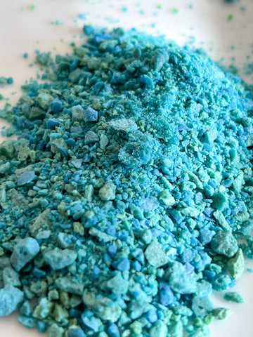 Bundle of 5 Colored Carbonated Crystals