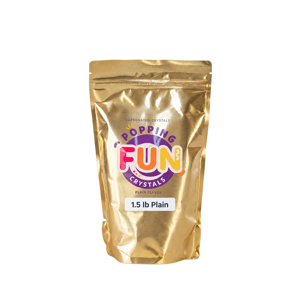 PopFun Plain Non-GMO Pop Crystals 1.5 LB